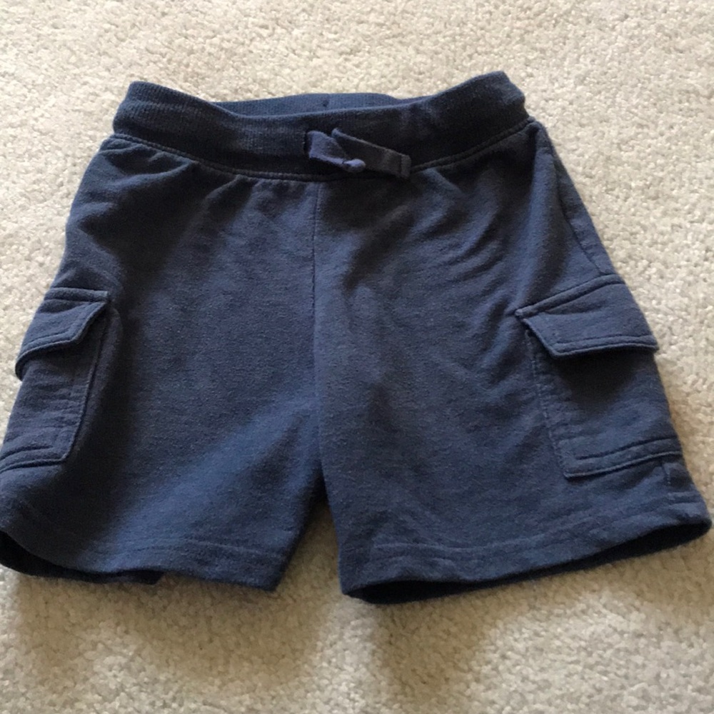 Navy Blue Cargo Shorts